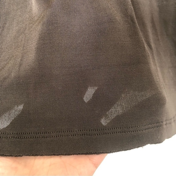 Free People Maxi Skirt Sheer brown. Exposed seams. Elastic waistband - Picture 10 of 10